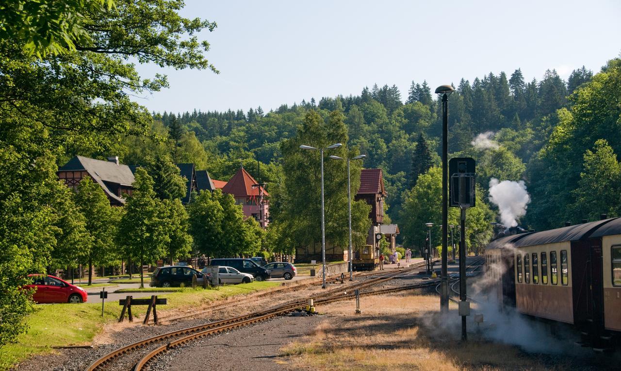 Hotel Habichtstein Alexisbad Exteriör bild